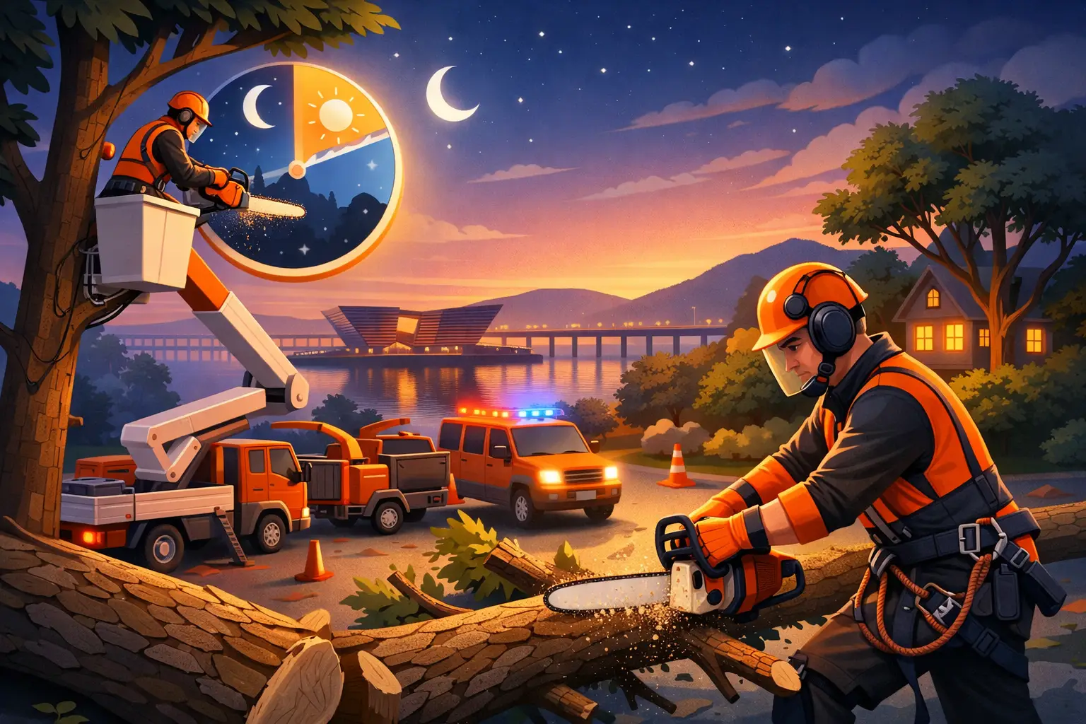 24 Hour Tree Surgeon Dundee: Fast Help