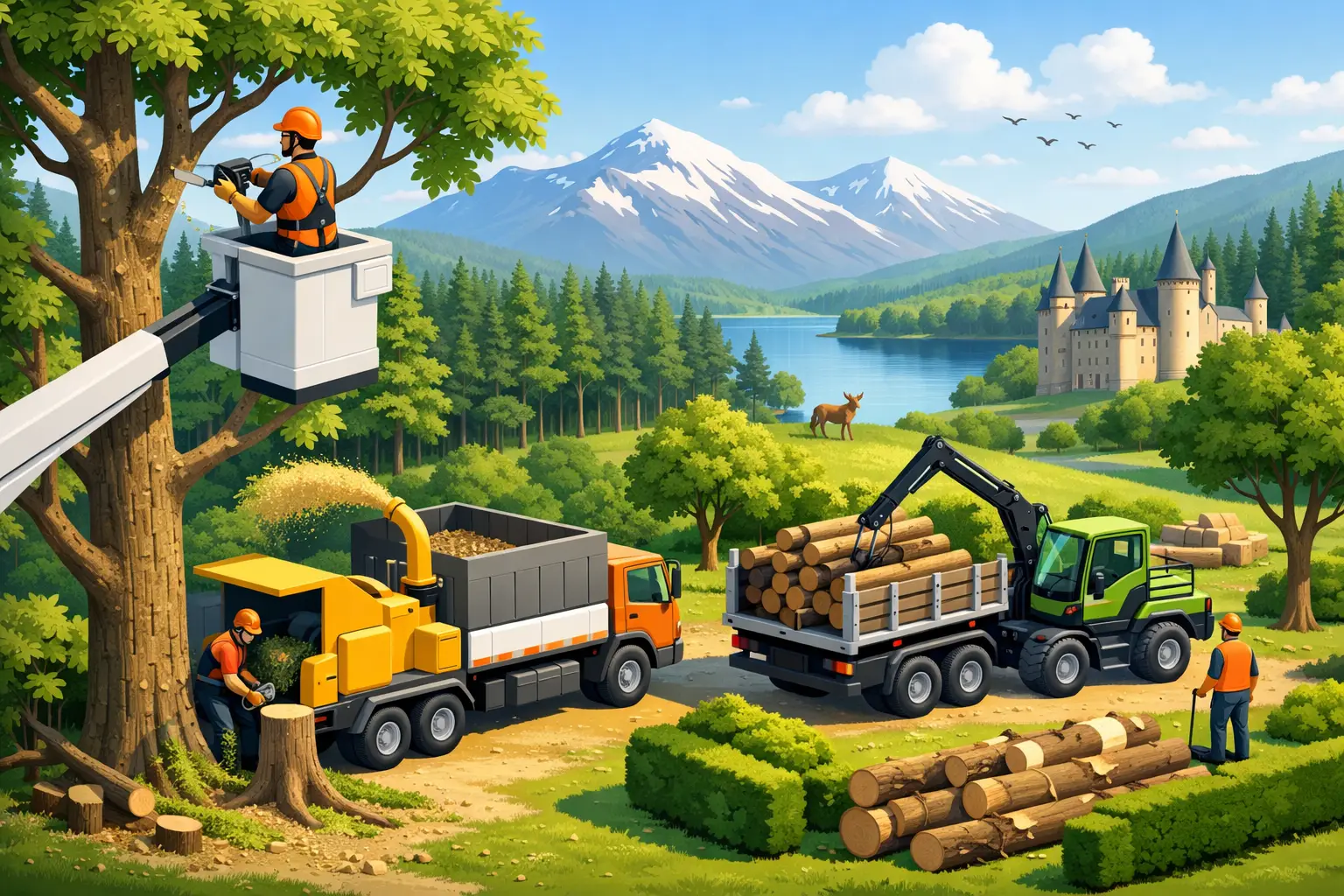 Commercial Tree Services Scotland Guide
