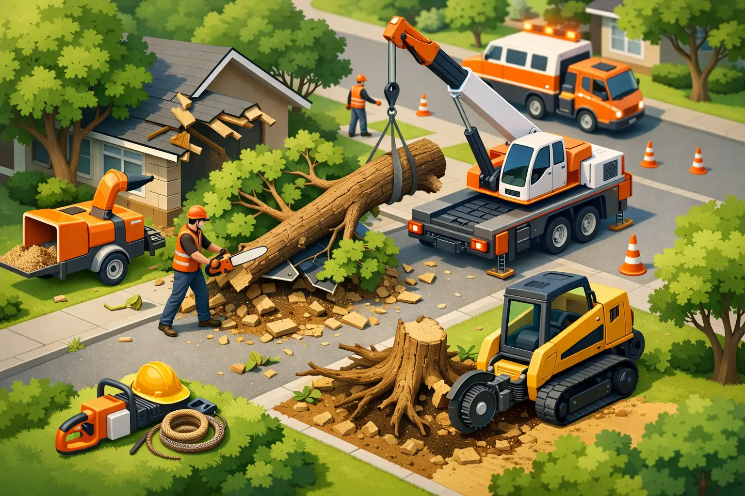 How Emergency Tree Removal Works