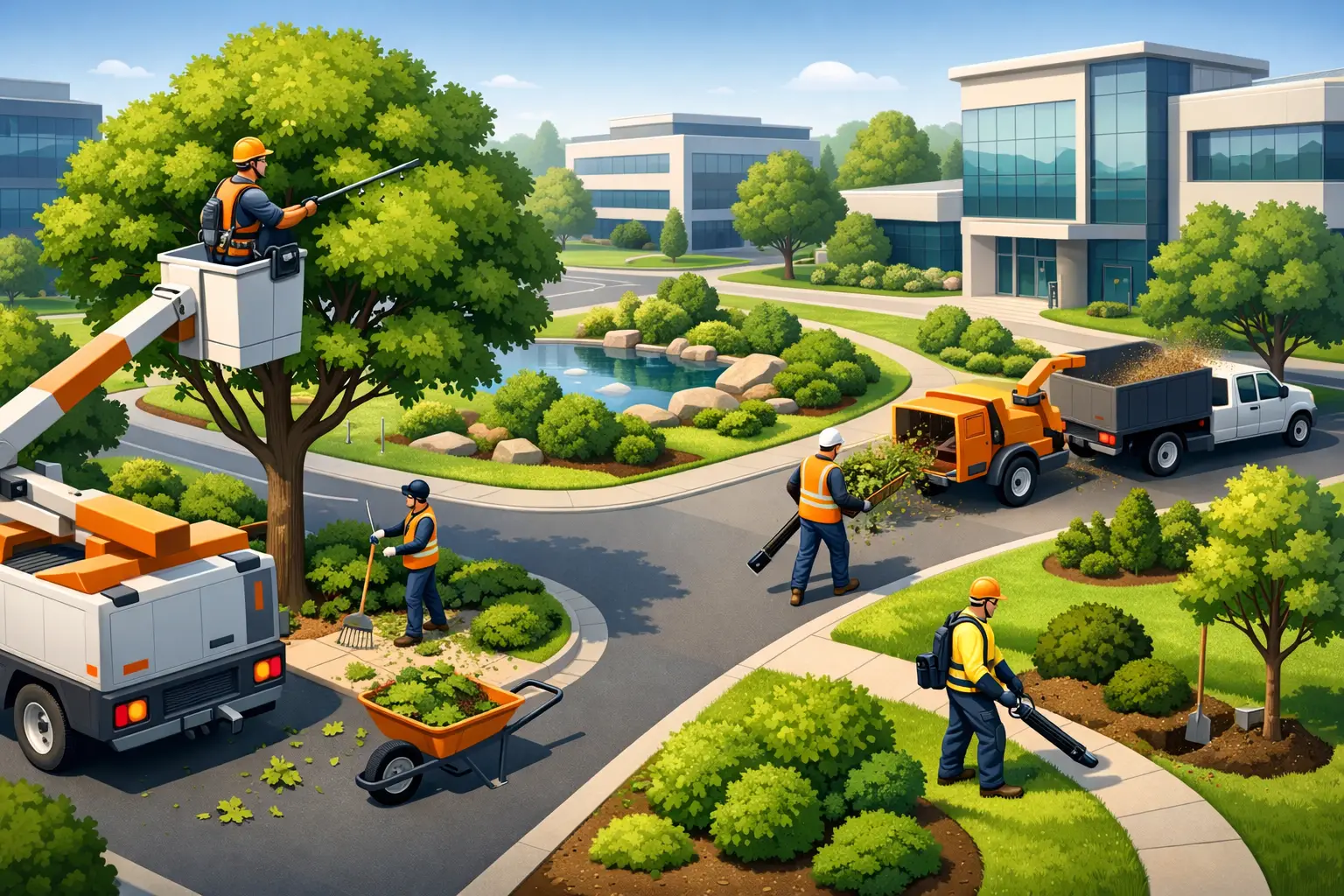 Commercial Tree Maintenance Guide for Sites