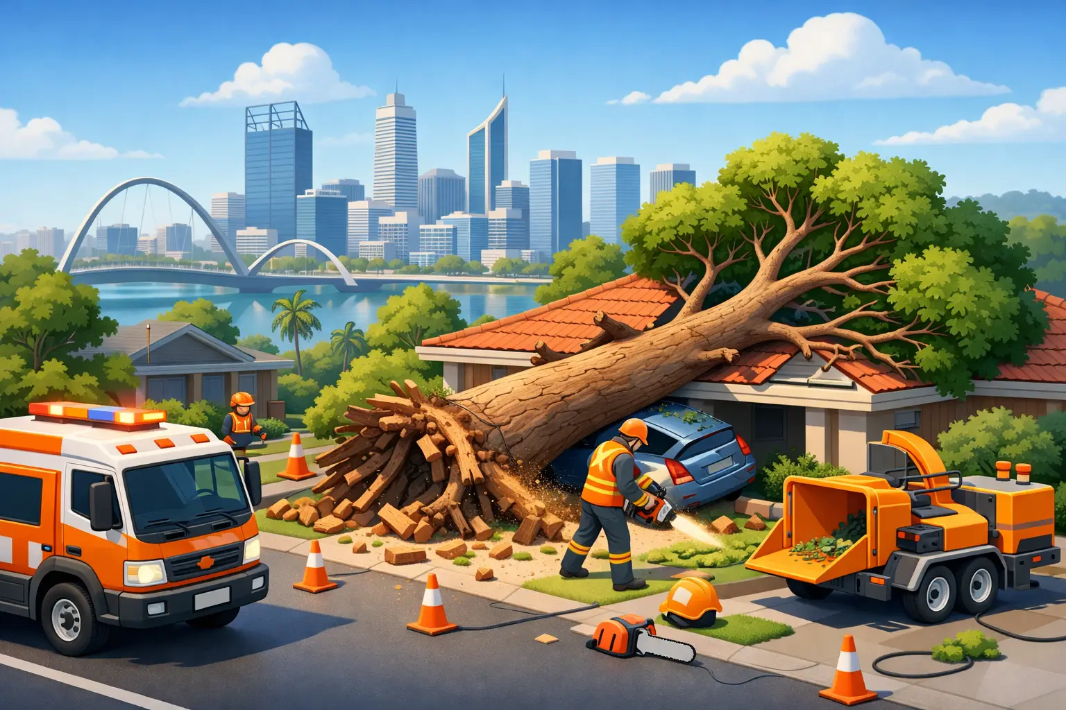 Emergency Tree Removal Perth: What to Do Fast